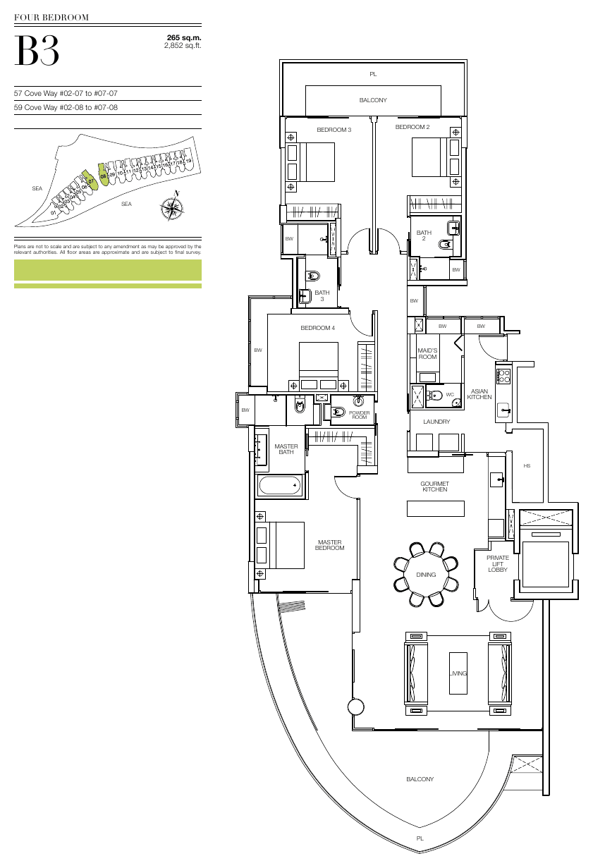4-Bedroom, Type B3