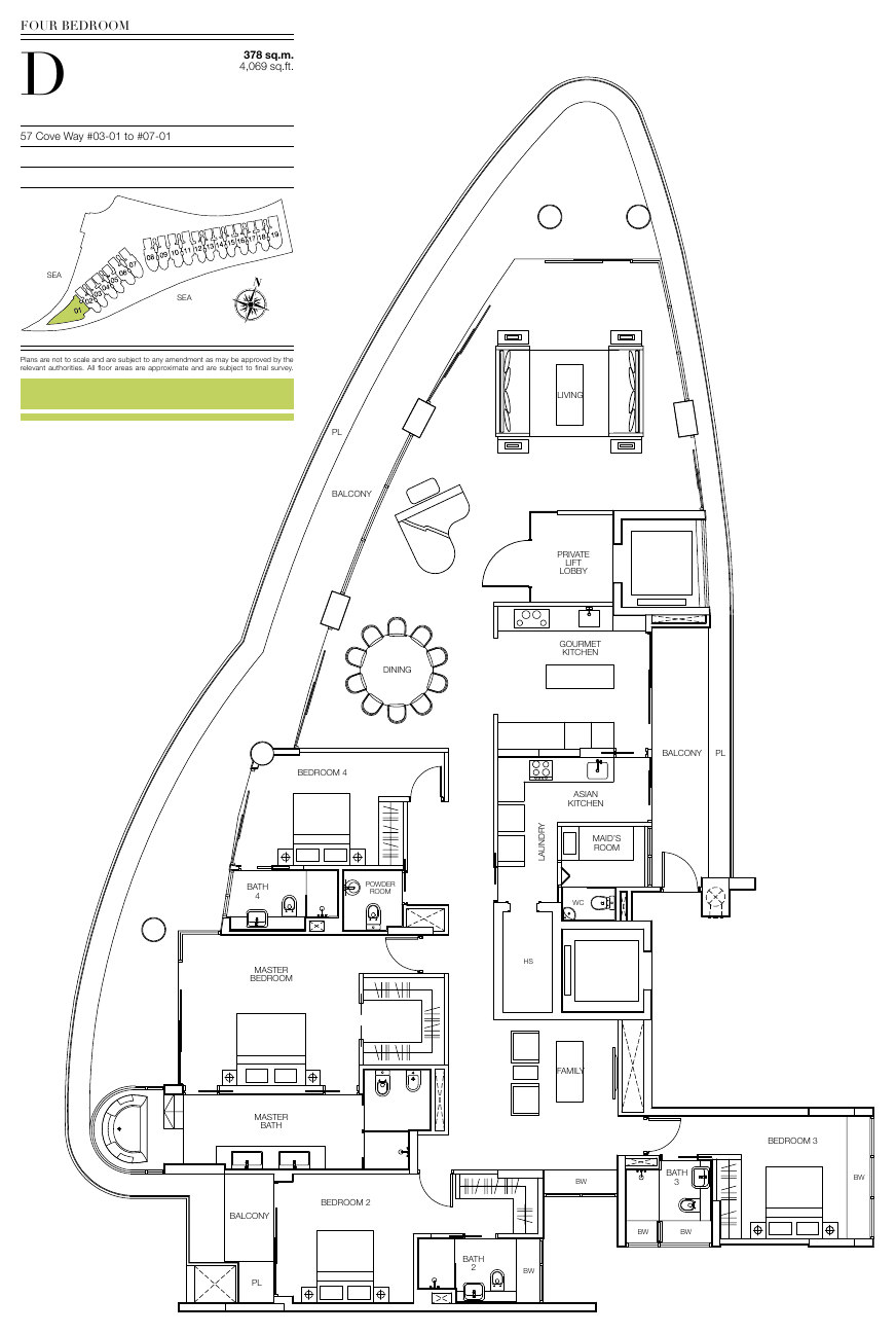 4-Bedroom, Type D